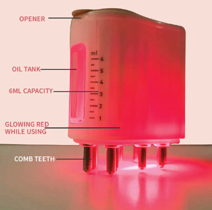 CATALYST CORNER™️ - Red Light Therapy Electric Scalp Massager And Hair Oil Applicator